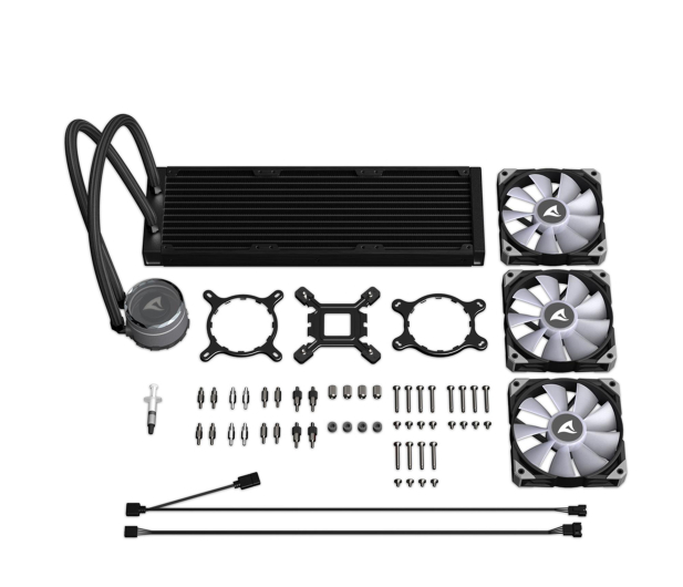 Sharkoon S90 ARGB AIO 360 3x120mm 4044951038015 - 1370216 - zdjęcie 10